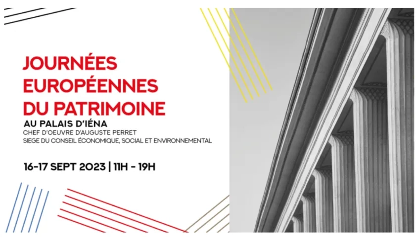 Affiche CESE 40èmes Journées Patrioine