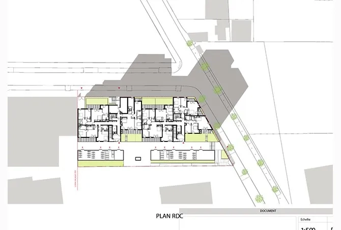 Plan de rez-de-chaussée