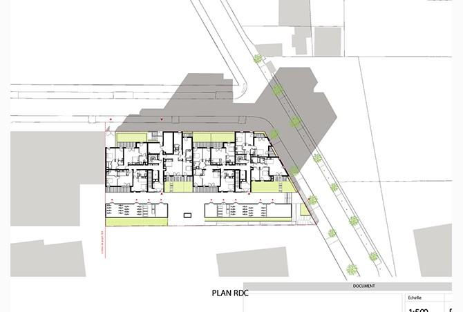 Plan de rez-de-chaussée