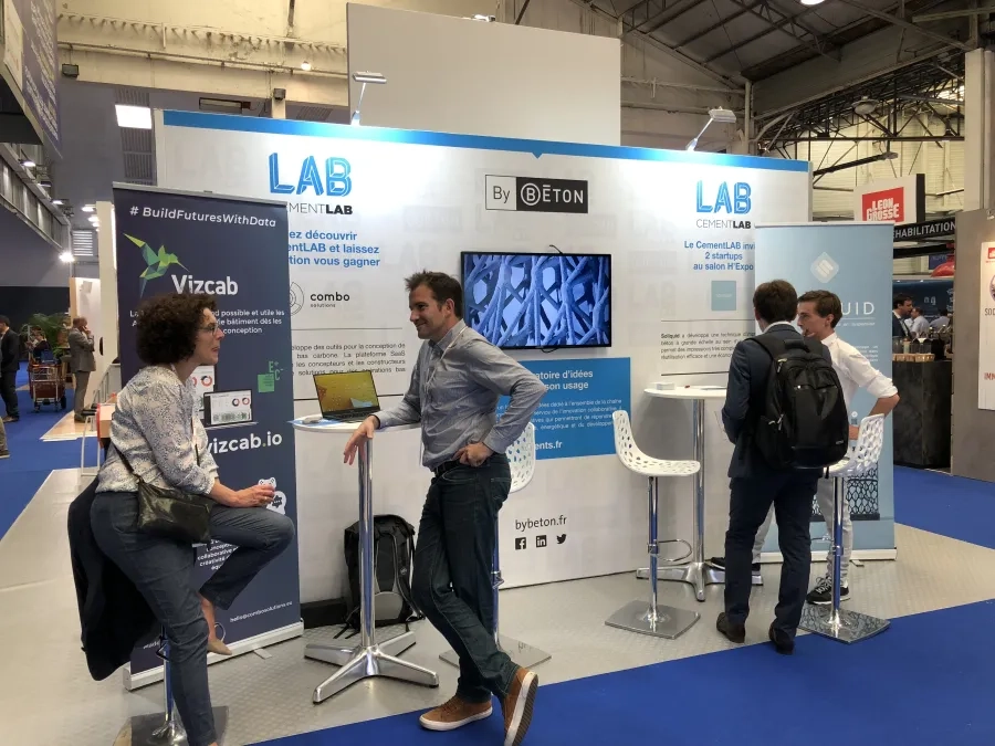 Le cementLAB sur le salon USH