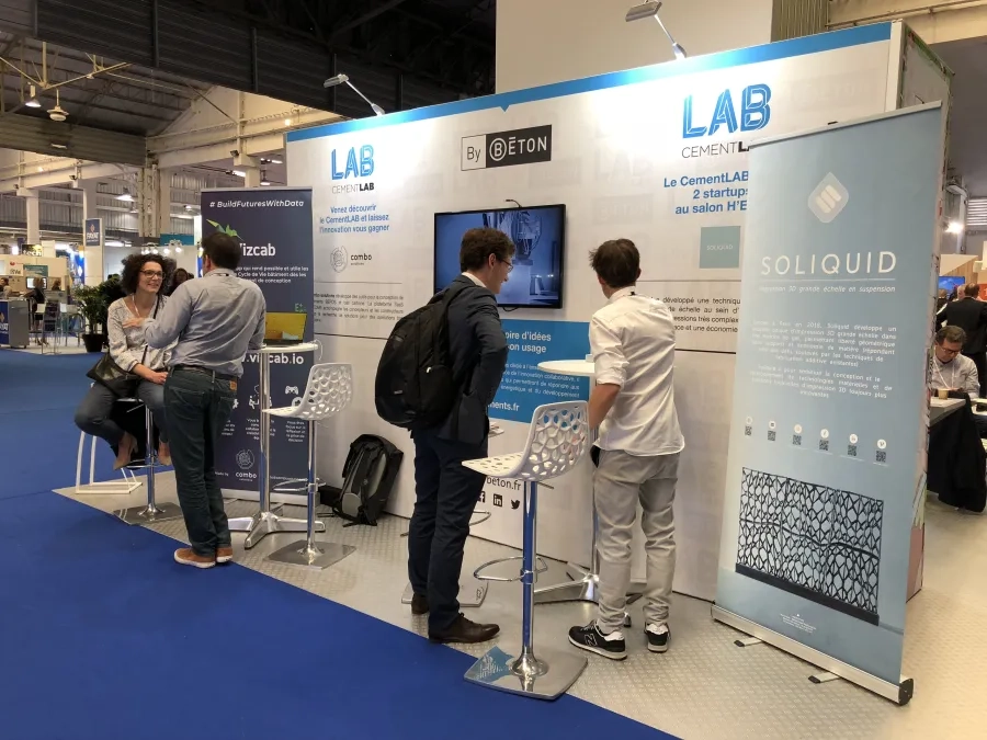 Le cementLAB sur le salon USH