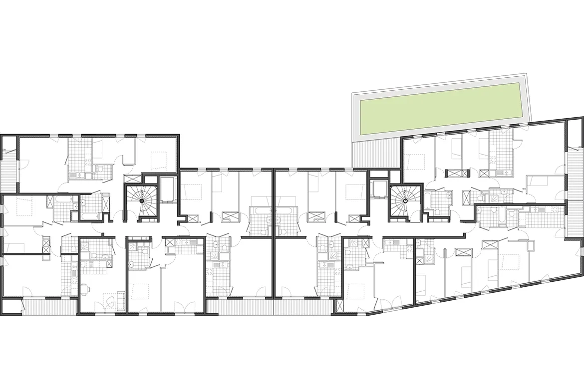 Plan étage courant
