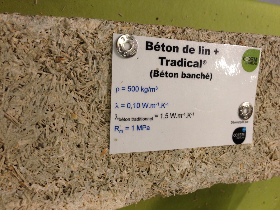 Béton de lin