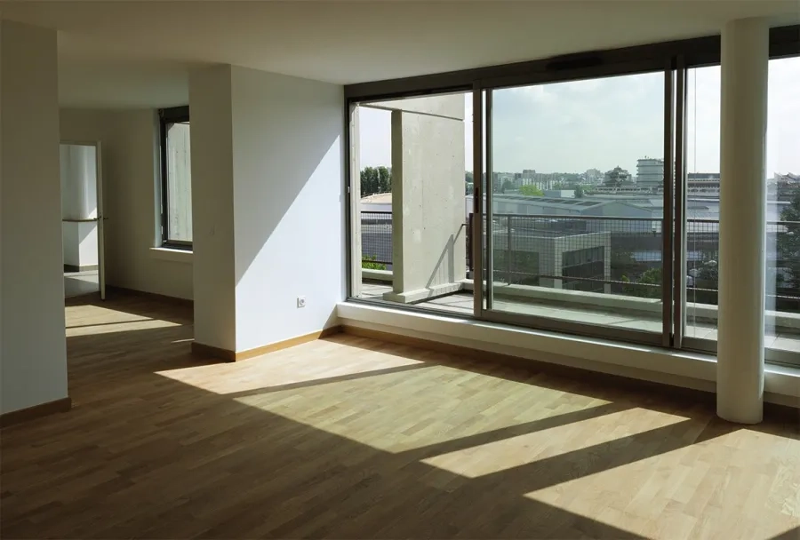 intérieur d’un appartement de la grande tour.