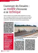 L'autoroute des Estuaires : un modèle d'économie et de technique