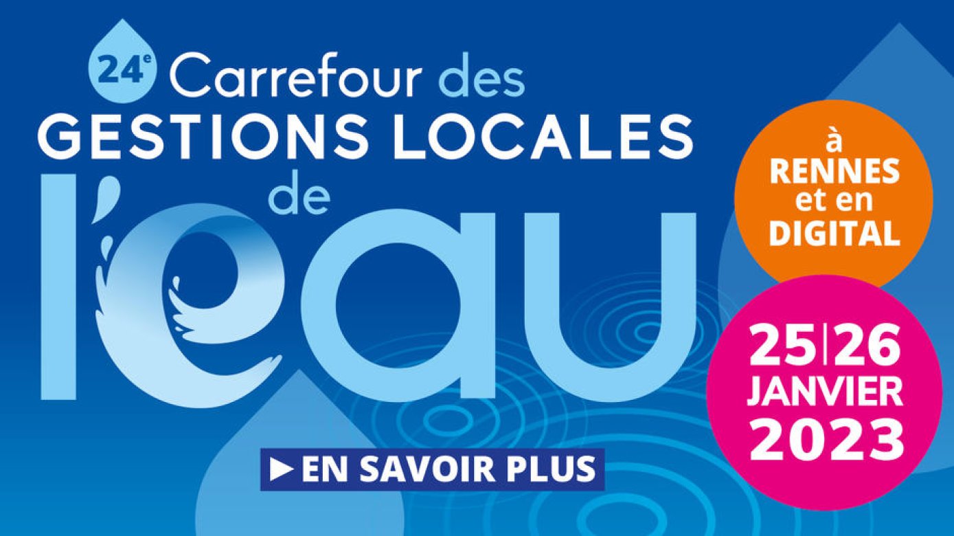 Carrefour de l'eau - 25 et 26 janvier 2023 - Rennes
