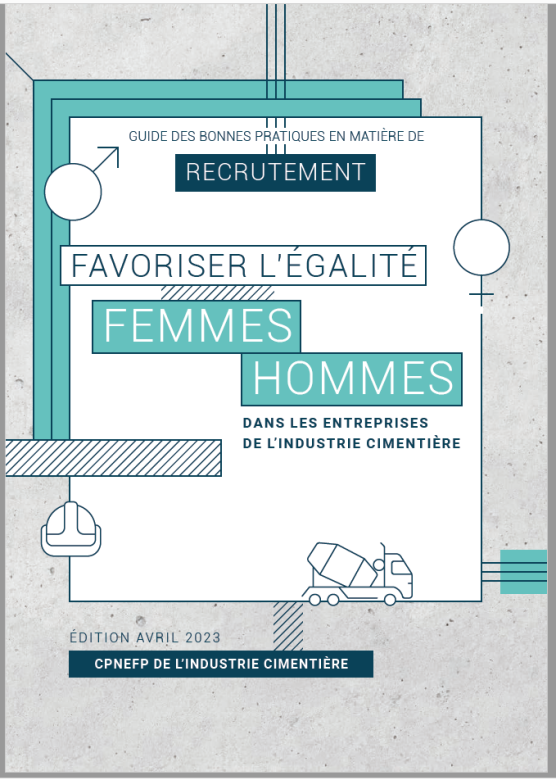 Couverture du Guide Egalité Hommes-Femmes ICF 2023
