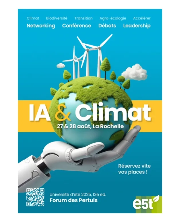 Affiche IA &Climat, La Rochelle