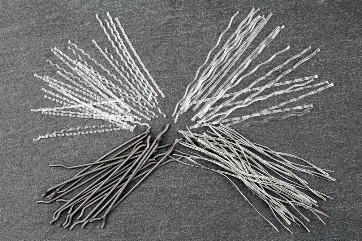 Fibres acier et fibres polymère pour béton