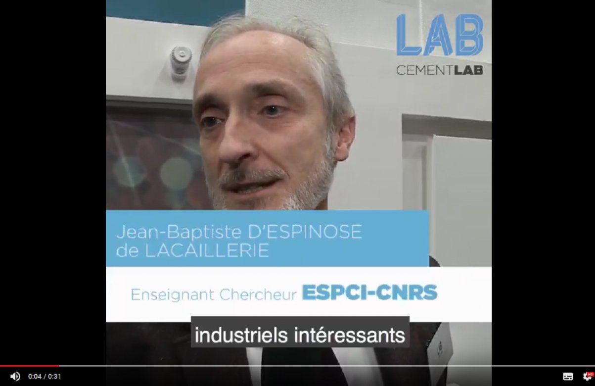 Jean-Baptiste d'Espinose, enseignant-chercheur ESPCI-CNRS