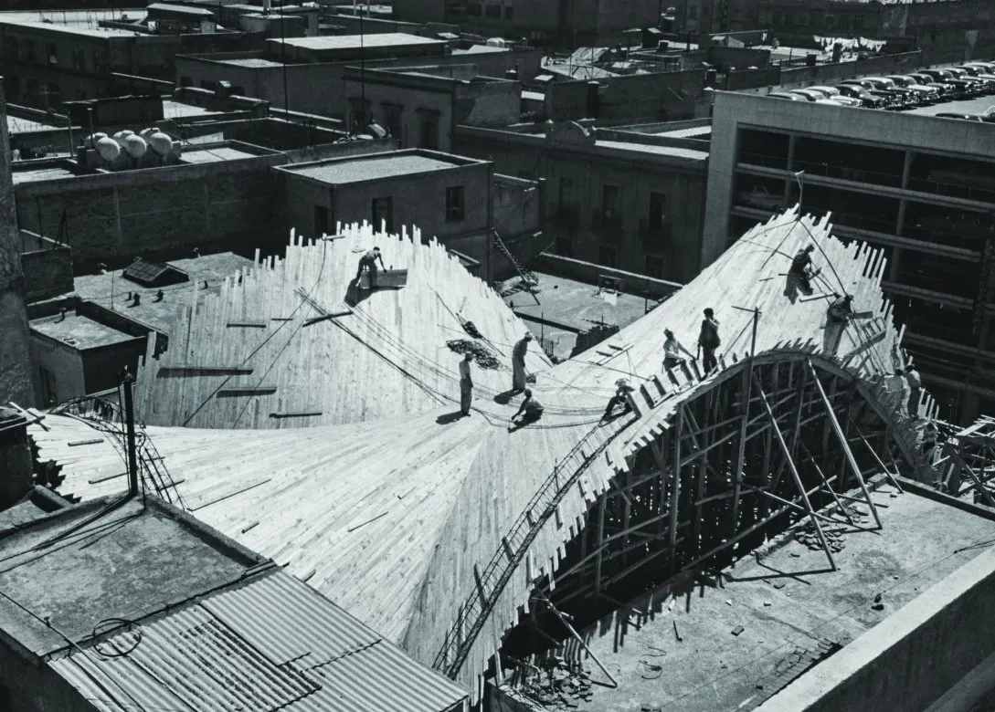 Salle des marchés de la bourse mexicaine, Mexico, 1955